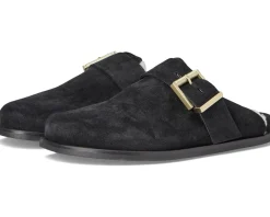AllSaints Clogs & Mules<Eris Suede Mule Black