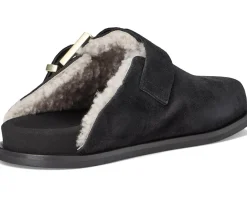 AllSaints Clogs & Mules<Eris Suede Mule Black