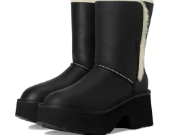 UGG Boots|Boots<Esmee Leather Boots Black