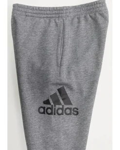 Clothing|adidas Kids Essential Heather Jogger (Toddler/Little Kid) Charcoal Grey Heather