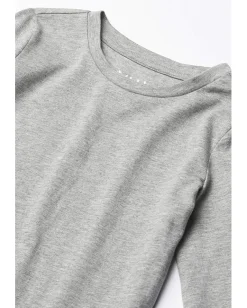 #4kids Clothing<Essential Long Sleeve T-Shirt (Little Kids/Big Kids) Heather Grey