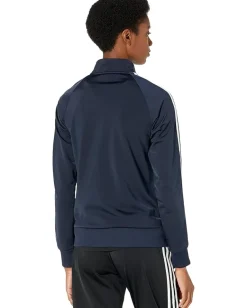 Activewear|adidas Essential 3-Stripes Tricot Jacket Legend Ink