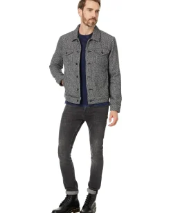 Activewear|John Varvatos Evans Jacket O2125W24 Black/White