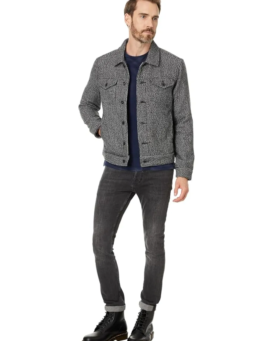 Activewear|John Varvatos Evans Jacket O2125W24 Black/White