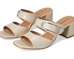 Johnston & Murphy Heels|Sandals<Everly Buckle Slide Bone