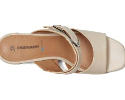 Johnston & Murphy Heels|Sandals<Everly Buckle Slide Bone