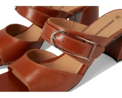 Johnston & Murphy Heels|Sandals<Everly Buckle Slide Cognac