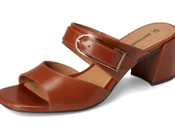 Johnston & Murphy Heels|Sandals<Everly Buckle Slide Cognac