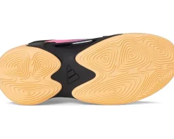 adidas Exhibit Select Mid Basketball Shoes Black/Supplier Colour/Lucid Pink Clearance