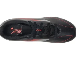 Shoes|Shoes|adidas Kids F50 Club Firm Ground/Multi Ground Soccer Cleats (Little Kid/Big Kid) Black/Iron Metallic/Lucid Red