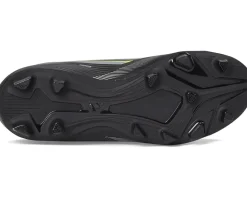 adidas Kids F50 Club Firm/Multi Ground Cleats (Toddler/Little Kid/Big Kid) Black/Iron Metallic/Lucid Lemon Best