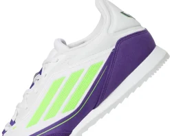adidas F50 Freestyle 24 Messi Indoor Soccer Cleats White/Lucid Lemon/Unity Purple New