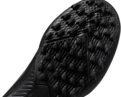 adidas Kids F50 League Turf J (Little Kid/Big Kid) Black/Iron Metallic/Gold Metallic