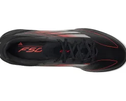 adidas F50 League Turf Soccer Cleats Black/Iron Metallic/Lucid Red Best