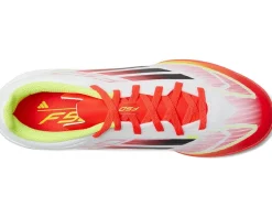 adidas Kids F50 League Turf Soccer Cleats (Little Kid/Big Kid) White/Black/Solar Yellow Best