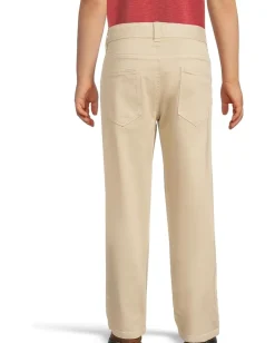 Johnston & Murphy Kids Clothing<Five-Pocket Pants (Big Kid) Khaki