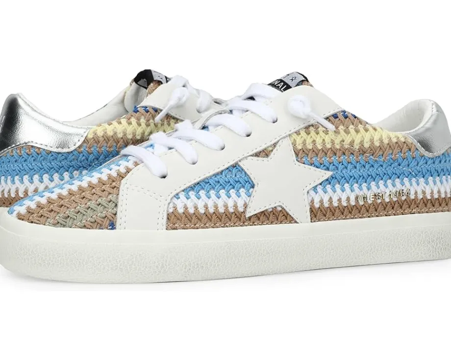 Sneakers|Sneakers|Vintage Havana Flair Blue/Brown Crochet Multi
