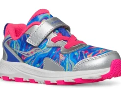 Shoes|Shoes|Saucony Kids Flash A/C 3.0 JR (Toddler) Black/Pink