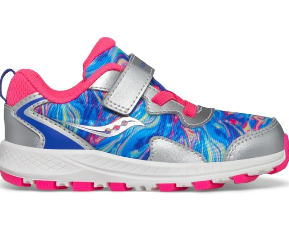 Shoes|Shoes|Saucony Kids Flash A/C 3.0 JR (Toddler) Black/Pink