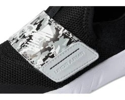 Under Armour Kids Shoes<Flash (Little Kid) Black/Mod Gray/White