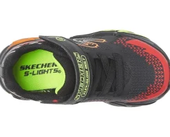 SKECHERS KIDS Shoes<Flex Glow Bolt 400138L (Little Kid/Big Kid) Black/Red