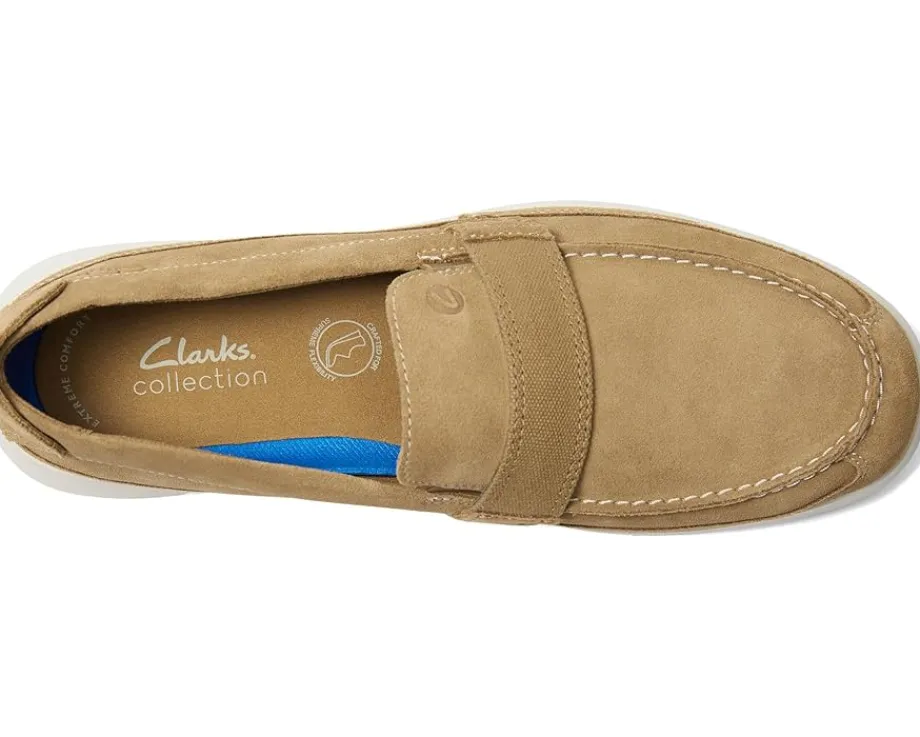 Clarks Loafers|Loafers<Flexway Band Sand Suede
