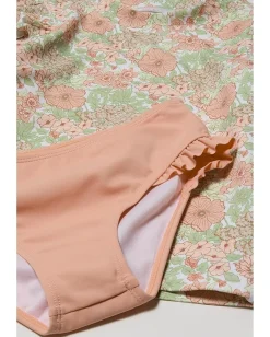 Clothing|Janie and Jack Floral Rashguard Swim (Toddler/Little Kid/Big Kid) Pink