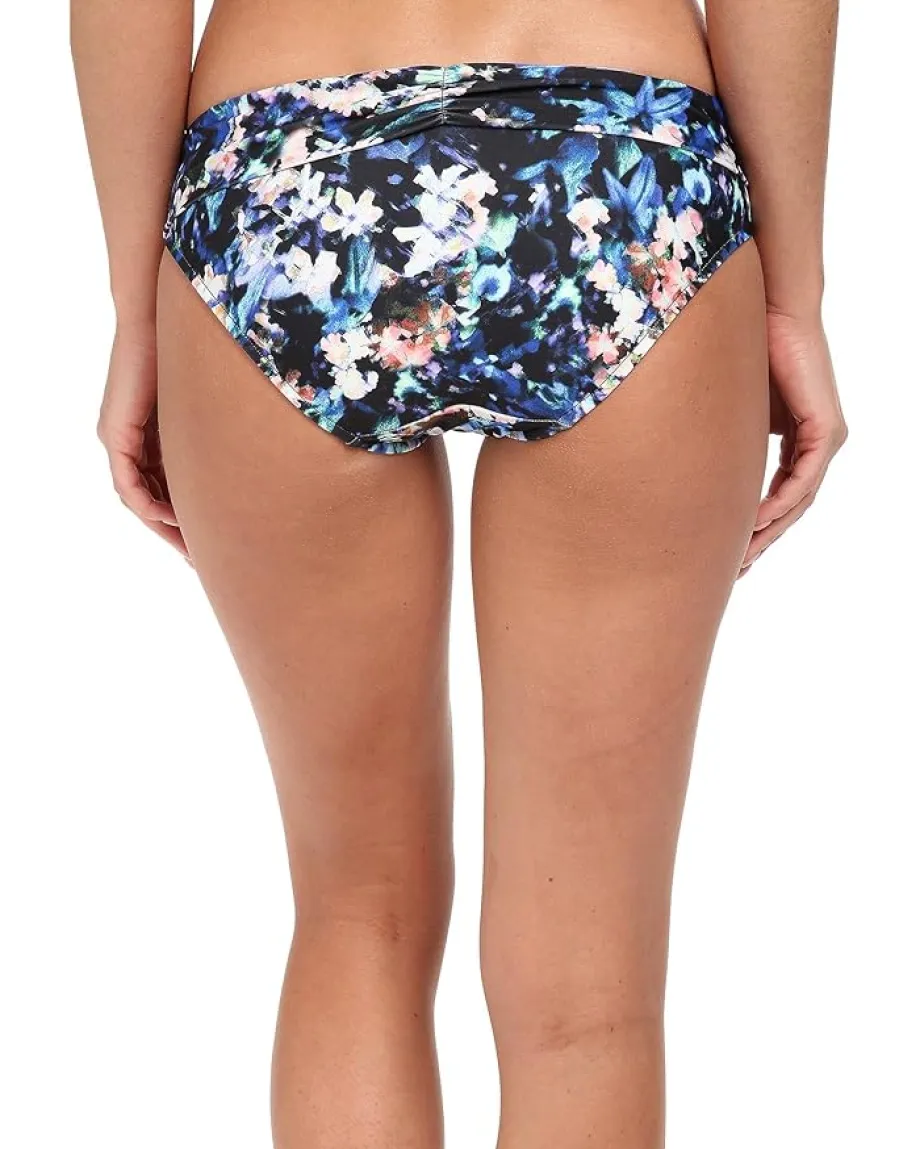 Badgley Mischka Floriana Shirred Cross Over Brief Multi Discount