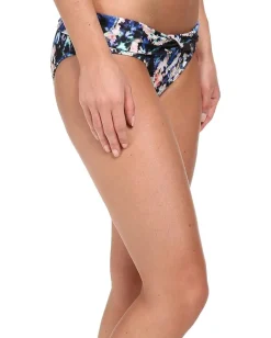 Badgley Mischka Floriana Shirred Cross Over Brief Multi Discount