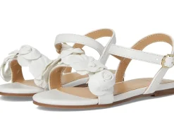 Shoes|Janie and Jack Flower Sandal (Toddler/Little Kid/Big Kid) White