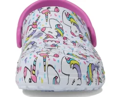 SKECHERS KIDS Shoes<Foamies Sweetheart Unicorn Clog 308356L (Little Kid/Big Kid) White EVA