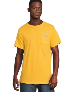 Activewear|T-Shirts|Carhartt Force Relaxed Fit Midweight Short Sleeve Pocket T-Shirt Ray Flower