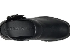 Aerosoles Clogs & Mules<Fox Black Leather
