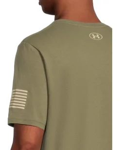 Under Armour Freedom Logo T-Shirt Marine OD Green/Desert Sand Online