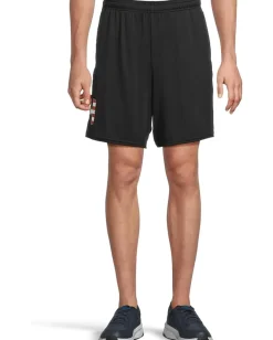 Under Armour Activewear|Shorts<Freedom Tech Big Flag Logo Shorts Black/Red
