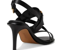 Women Vince Camuto Frena Banded Buckle High Heel Sandals