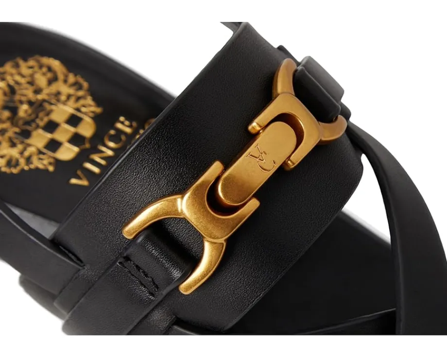 Women Vince Camuto Frena Banded Buckle High Heel Sandals