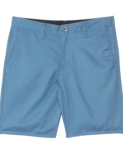 Volcom Kids Clothing<Frickin Chino Short (Big Kid/Little Kid) Stone Blue
