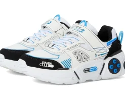SKECHERS KIDS Shoes<Gametronix 2.0 402270L (Little Kid/Big Kid) White/Black/Blue