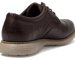 Rockport Oxfords|Oxfords<Garett Wing Tip Dark Brown