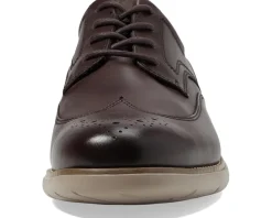 Rockport Oxfords|Oxfords<Garett Wing Tip Dark Brown