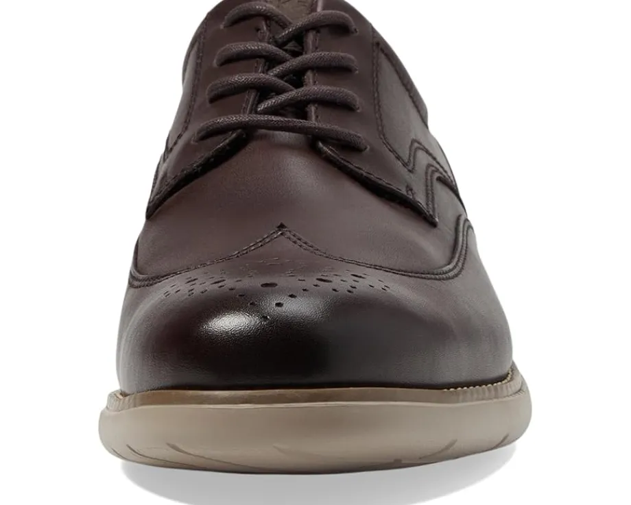 Rockport Oxfords|Oxfords<Garett Wing Tip Dark Brown
