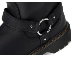 Dr. Martens Kid's Collection Genaya Rigger Boots (Big Kid) Black Best