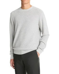 Vince Geo Jacquard Long Sleeve Crew