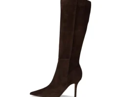 Boots|Boots|Nine West Gerty Dark Brown Suede