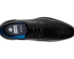 Oxfords|Oxfords|Johnston & Murphy Gibbons Wingtip Black Full Grain