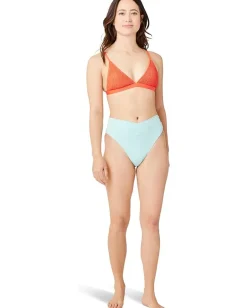 Swimwear|Swimsuits & Cover-Ups|Carve Designs Gigi Smocked Top Sunset