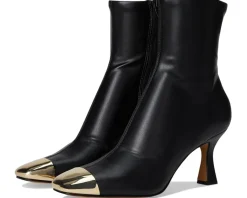 Dolce Vita Boots|Boots<Glamor Toe Cap Black Leather