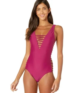 Swimwear|Swimsuits & Cover-Ups|Volcom GMJ X One-Piece Paradise Purple