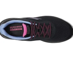 SKECHERS Performance Go Walk 7 - Cosmic Waves Athletic Walking Sneaker Black/Multi Sale